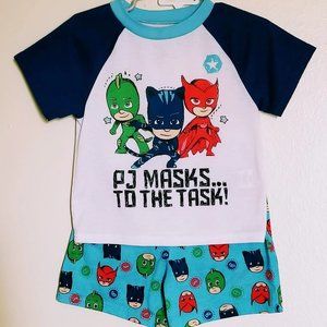 PJ Masks 2 Piece Pajama Set For Boys.